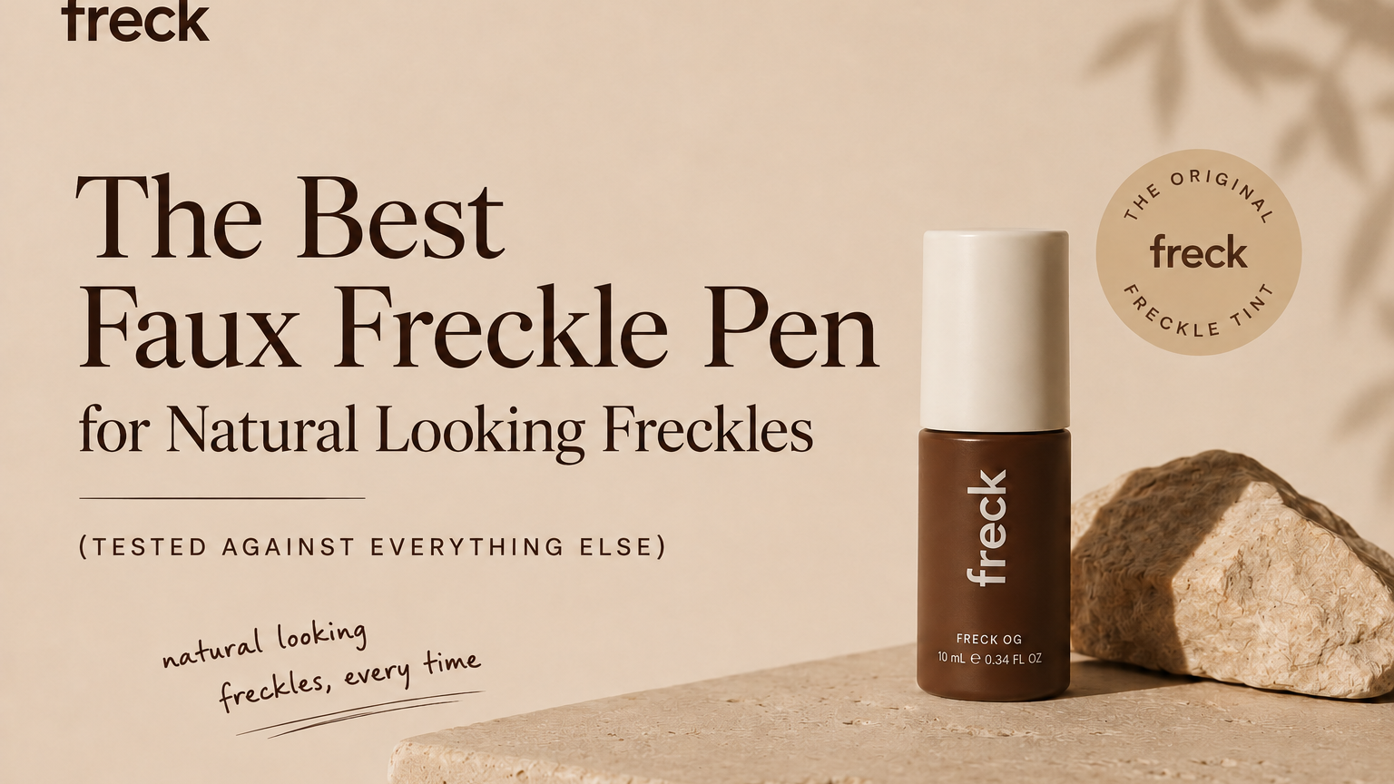 The Best Faux Freckle Pen for Natural Looking Freckles