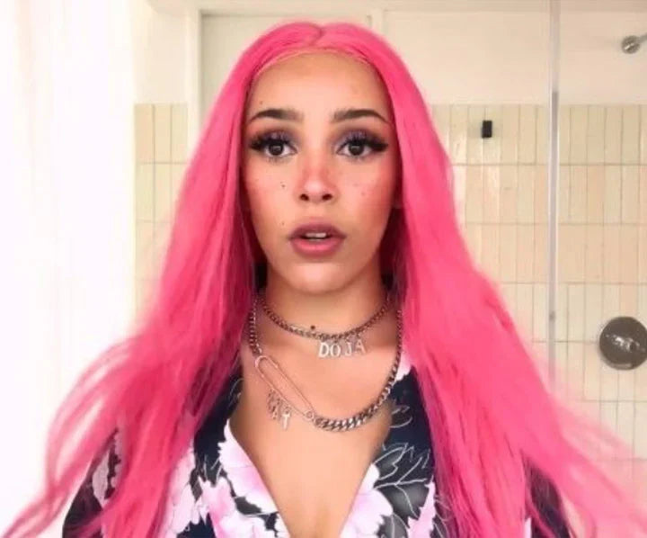 Doja Cat's E-Girl Makeup Routine With Freck OG