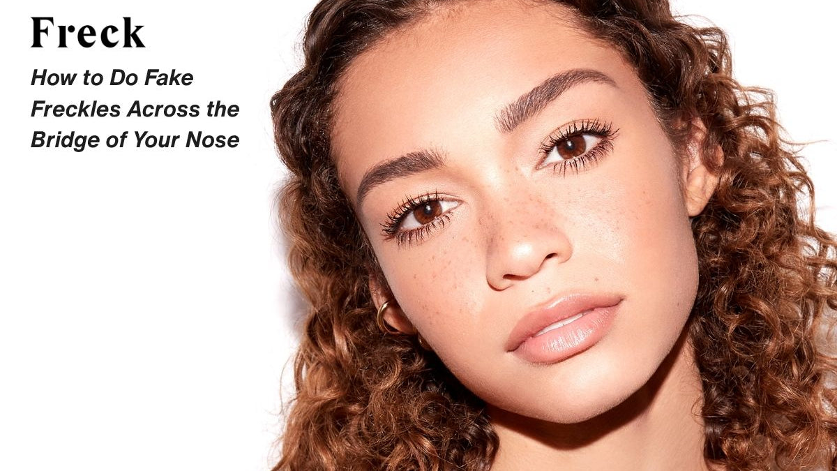 How to Do Fake Freckles Across the Bridge of Your Nose